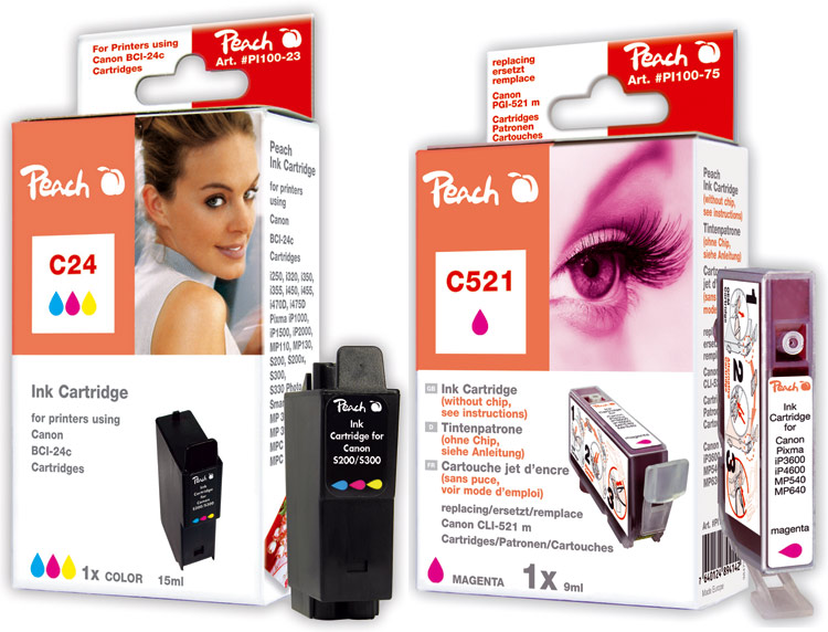 Peach Tintenpatronen